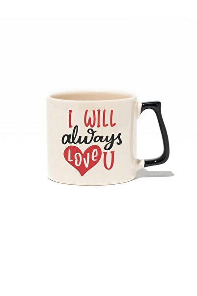 baskigo.com I Will Always Love U February 14Th Valentine's Day Luxury Mug - G...