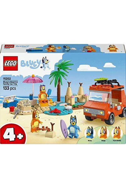 LEGO The Bluey Family's Trip to the Beach with Car