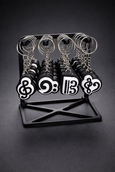 Moshu Design Musical Clicker "Do Switch" Keychain Bag Ornament Charm Accessory