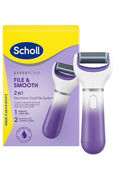 SCHÖLL Ηλεκτρική λίμα Scholl Purple 2 σε 1