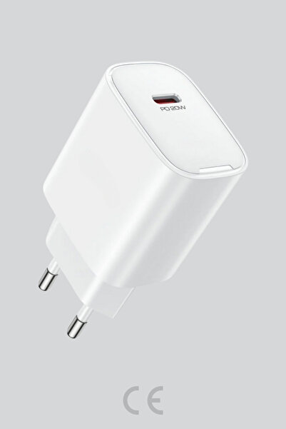 Space Bear 20W PD Type-C Çıkışlı Hızlı Şarj Başlığı / iPhone Uyumlu / Tek Por...