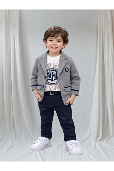 BABY SMALL Boy's Sports Jacket Set