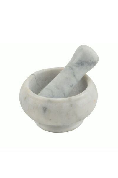 Perfect Home Marble mortar and pestle 10cm