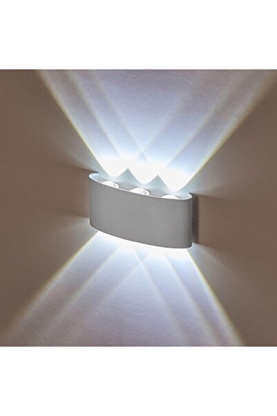 LEDZONE LED Wall Lamp 6W Exterior LZ2056-6 White