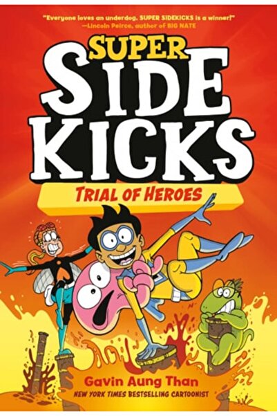 Book Boss Super Sidekicks #3: Trial Of Heroes (A Graphic Novel)