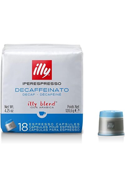 illy iperEspresso Coffee Capsules, Decaf Medium Roast