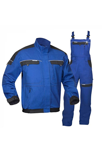ardon Costum albastru cu pantaloni salopetă de lucru, COOL TREND