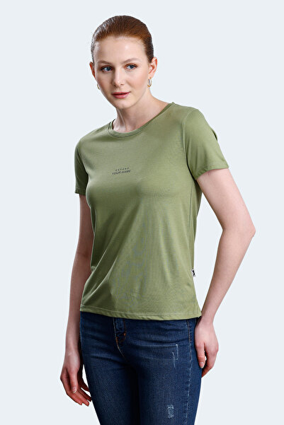 Slazenger Tricou verde deschis pentru femei PAYTONS