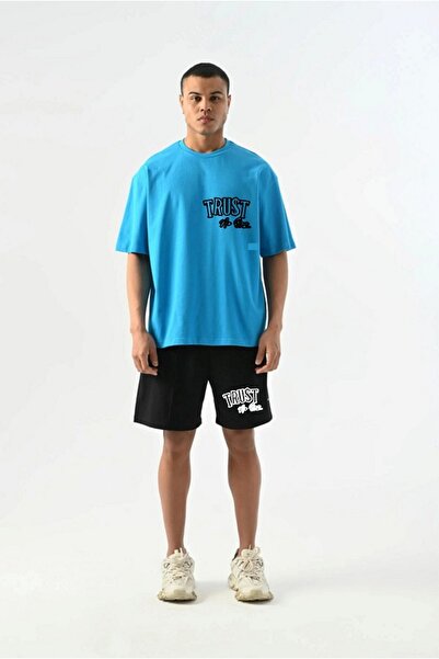 x-compass life Unisex Women's Men's Thort Sort Cotton Turust Printed