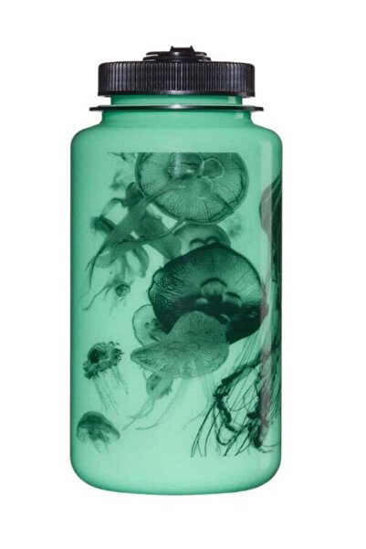 NALGENE 32oz WM Glow w/Black Jellyfish