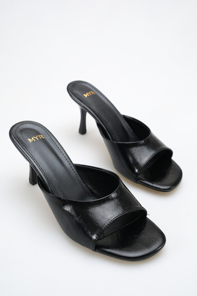 meyra'nın ayakkabıları Women's Heeled Sandals Black Yanki