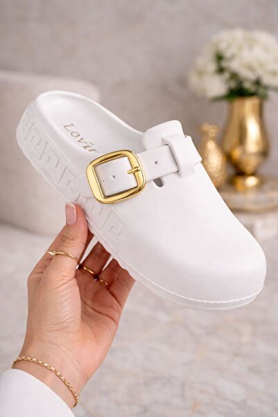 Babetty Anatomical Soft Daily Sabo Slippers with Closed Front and Massage Soles