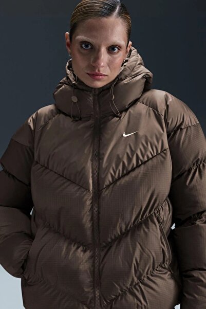 Nike Storm Fit Syntehic Fill Windpuffer Womens Jacket Sentetik Dolgu Kapüşonl...