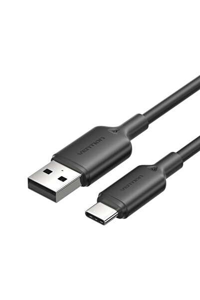 Vention Cablu de date USB-C cu încărcare rapidă, 2 m, 3A, negru