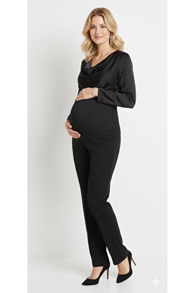 motherway maternity Hamile Kumaş Cigarette Pantolon