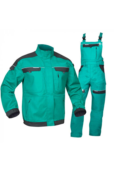 ardon Costum verde cu pantaloni salopetă de lucru, COOL TREND