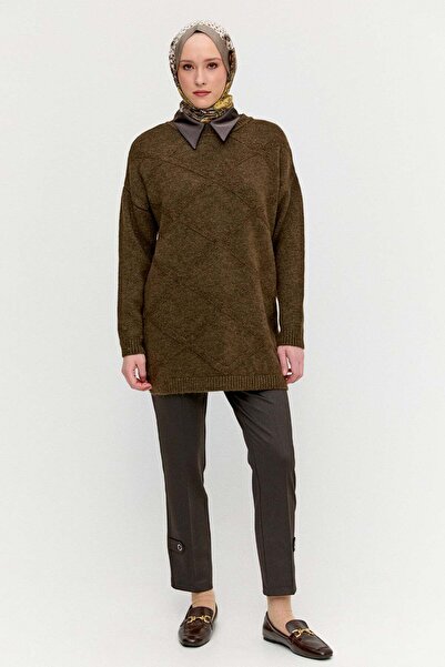 Setrms Kuşgözü Detaylı Dar Paça Pantolon