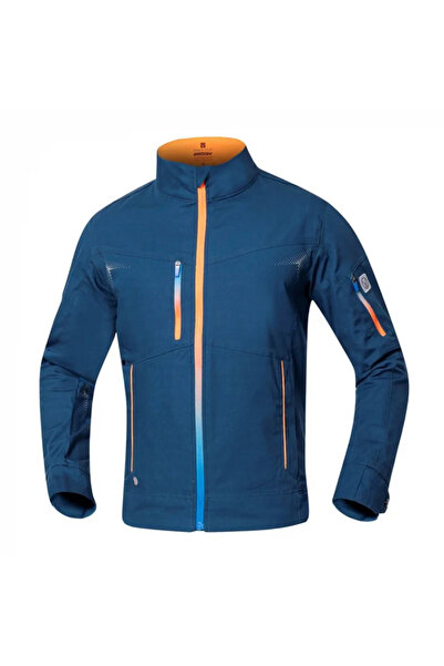 ardon Jachetă de lucru albastră bumbac 98%, culoarea albastru, CREATRON