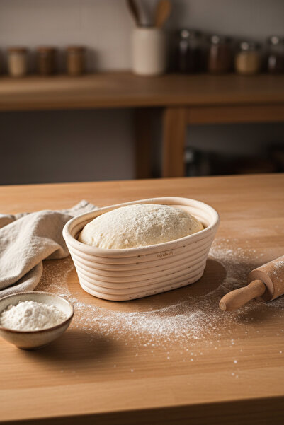 Bambum Puder - Bread Baking Basket Oval 17 cm