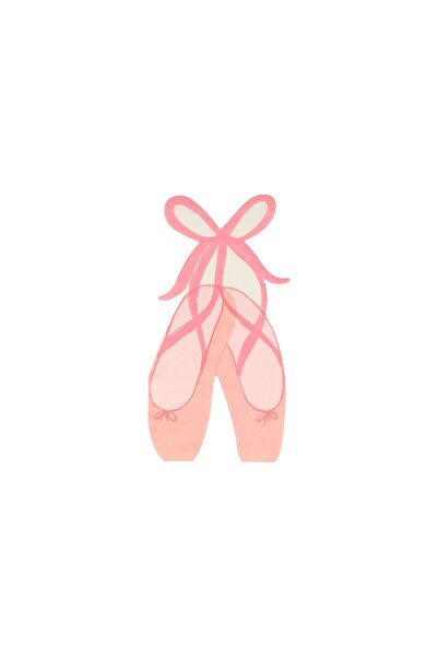 Meri Meri - Ballet Slippers Napkins - Balerin Peçete - 16'lı