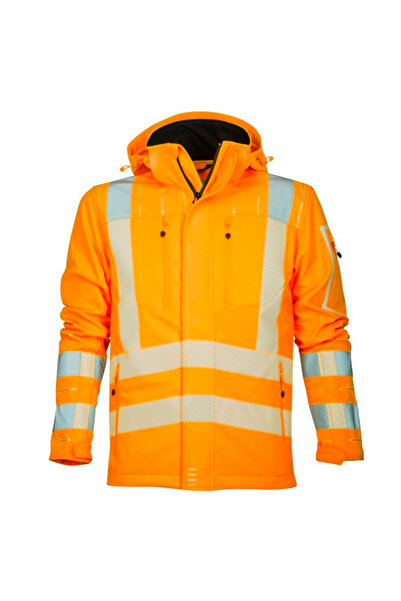 ardon Orange reflective softshell jacket, orange color, SIGNAL