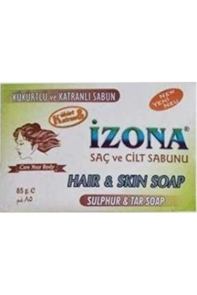 İZONA Hair and Skin Soap (Sulfur and Tar)