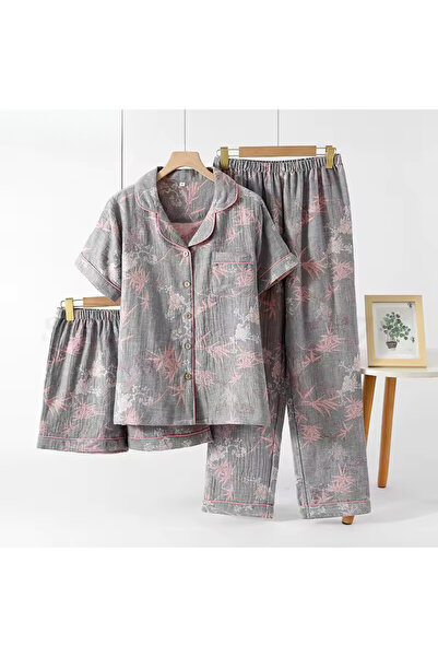 delis "Luna Soft" three-piece women's pajamas