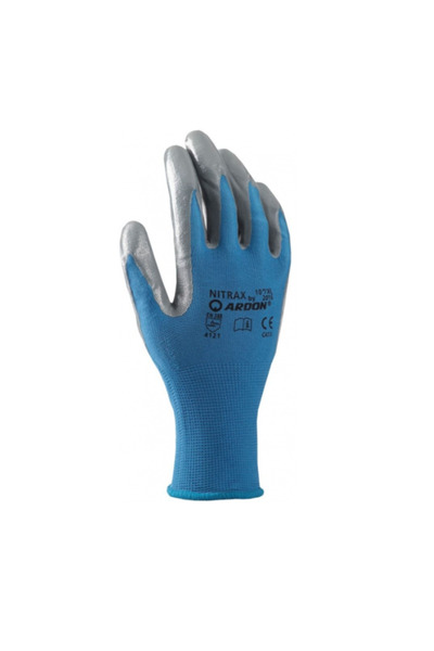 ardon Manusi protectie impregnate in nitril subtire, culoarea gri, NITRAX