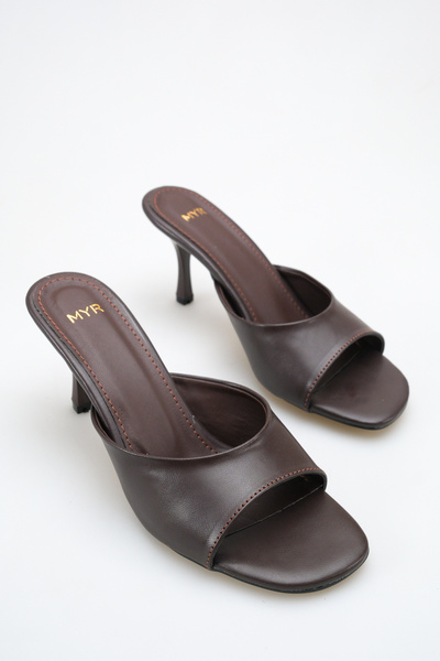 meyra'nın ayakkabıları Women's Heeled Sandals Bitter Brown Skin