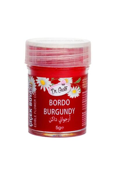 Dr. Gusto Bordo Çiçek Boyası 5 Gr