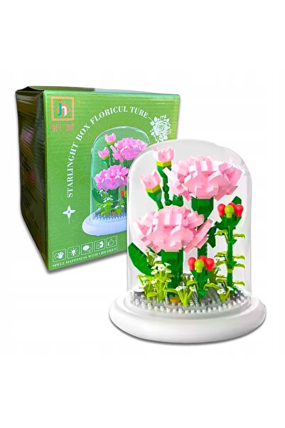 Other Flower Bouquet Construction Bricks Set Flower In A Dome 770 pcs.