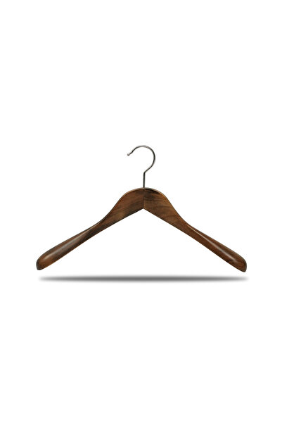 NYN Wooden M-023 Clothes, Jacket, Coat Hanger Women's 40cm 4 Pieces