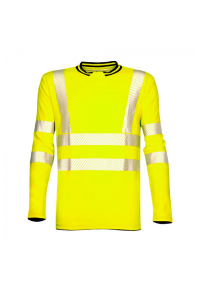 ardon Tricou reflectorizant galben cu maneca lunga, Signal