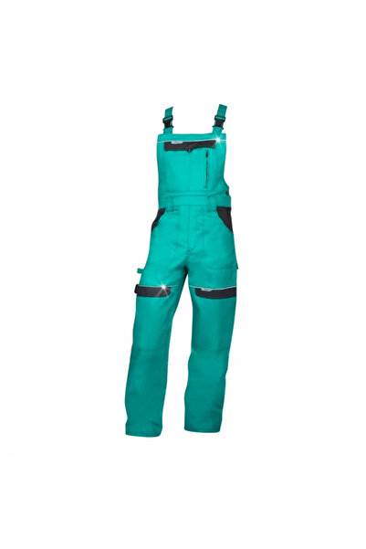 ardon Green work trousers 100% cotton with bib, green color, COOL TREND