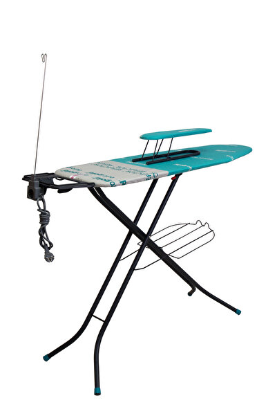 EuroGold Masa de calcat EUROGOLD, Reflector, 120 X 38 cm, cu manecar, suport ...