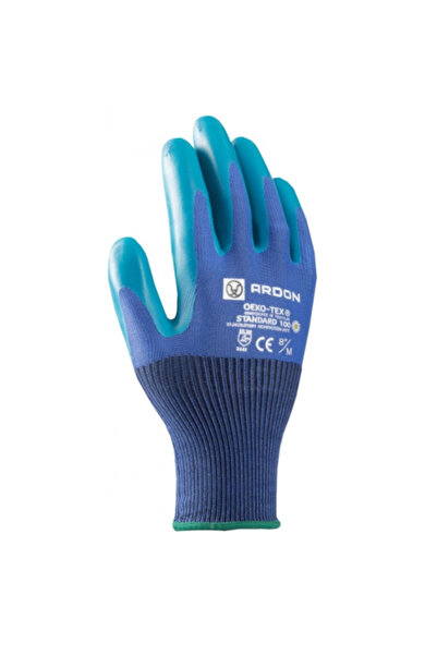 ardon Manusi cu protectie latex, culoarea albastru, GREEN TOUCH, certificate ...