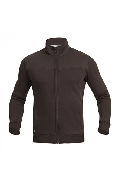 ardon Hanorac maro fără glugă, 50% bumbac, 50% poliester, M007