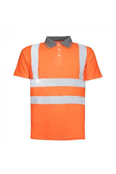 ardon Tricou polo reflectorizant portocaliu cu maneca scurta, REF 202