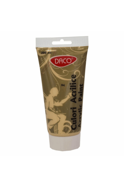 daço Acrylic Paints 200ml Beige