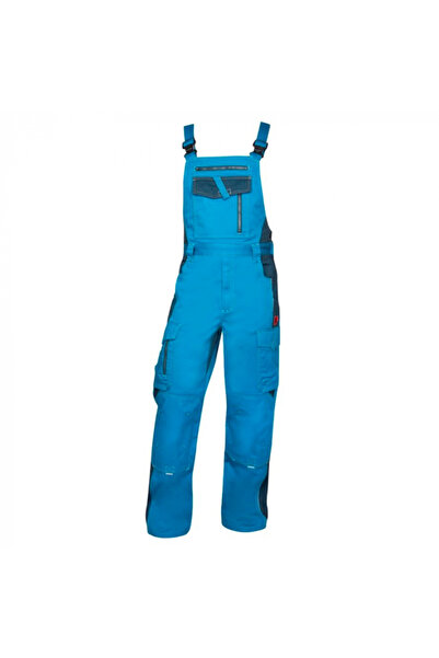 ardon Pantaloni de lucru albaștri cu pieptar, culoarea albastru, VISION