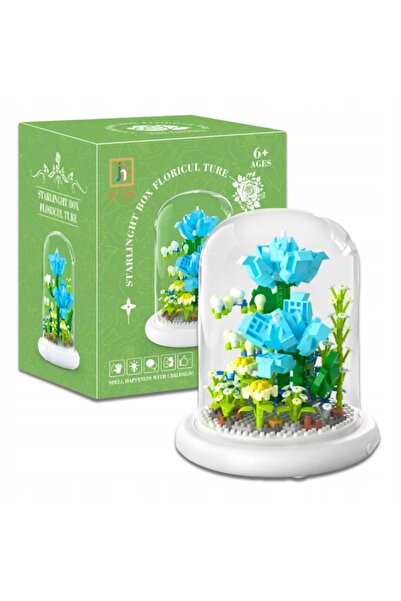 Other Flower Bouquet Construction Blocks Flower In A Dome Set 570 pcs.