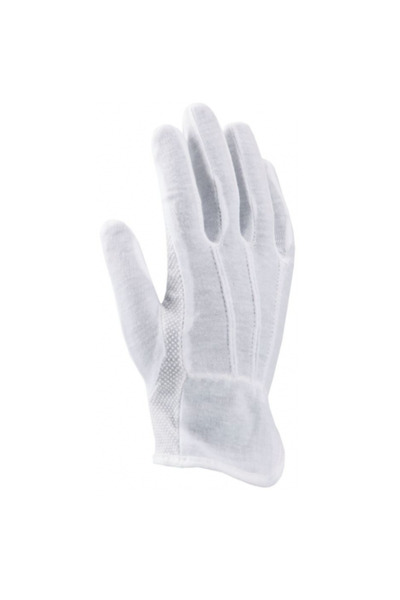 ardon Manusi protectie textile, culoarea alb, tricot fin, cu aplicatii PVC an...