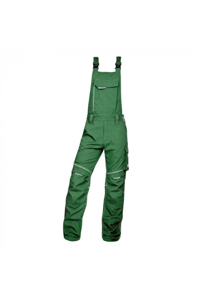 ardon Pantaloni de lucru verzi cu pieptar, culoarea verde, URBAN