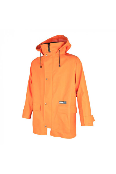 ardon Jacheta impermeabilă portocalie cu glugă, culoarea portocaliu, AAQ 103