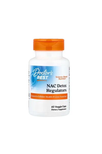 Doctor's Best NAC Detox Regulators 60 Capsule -