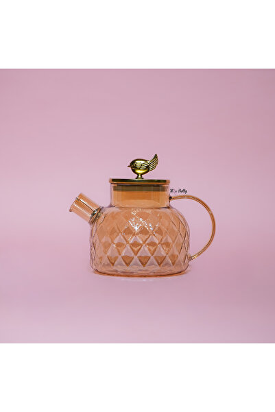 Miss Betty Bellisima Square Pattern Teapot