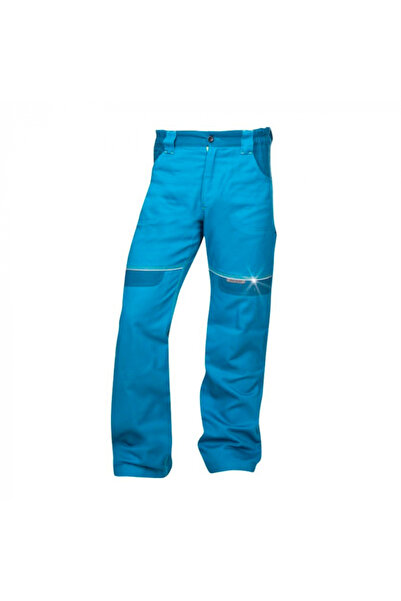 ardon Pantaloni albastri de lucru in talie, culoarea albastru, 100% bumbac, C...
