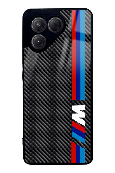 Spoyi حافظة هاتف تكنو بوفا 7 كاربون إم بتصميم لامع