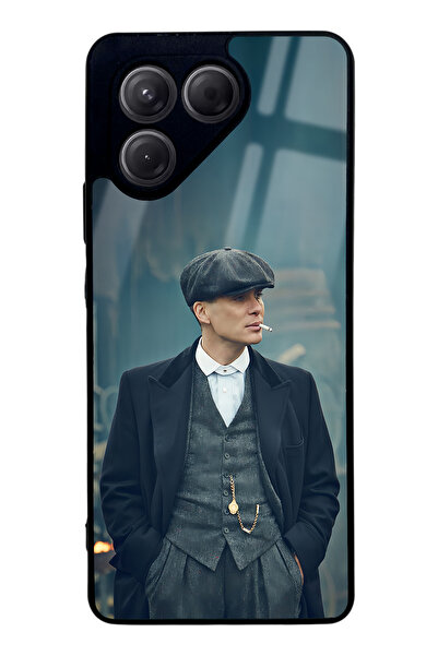 Spoyi حافظة هاتف تكنو بوفا 7 بيكى بلايندرز بتصميم توماس شيلبي لامعة