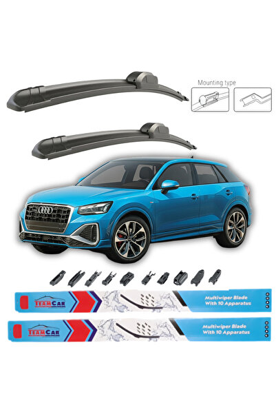 TEAMCAR Wipers Audi Q2 (GAB) 2020-2024 – Front set